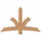 Ekena Millwork Davenport Timber Gable Bracket, Western Red Cedar, 60"W x 38"H x 5 1/2"D x 5 1/2"F, 15/12 Pitch GBW060X38X0606DAV00SWR - alternate 1